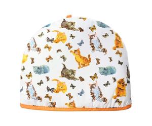 Couvre-théière isotherme pour théière de petite, moyenne et grande théière | Design amusant et tendance pour anniversaire, Noël, cuisine, nouvelle maison - Jolis chats, 35 x 27 x 3 cm