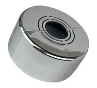 Couvre-tuyau de douche finition argent moderne décoration de salle de bain corrosions ABS facile à monter antirouille
