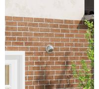 vidaXL Couvre-vent Air 8 pièces 200 mm acier inoxydable argent