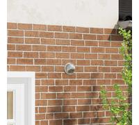 vidaXL Couvre-vent Air 8 pièces 200 mm acier inoxydable argent