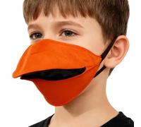Couvre-Visage Bec Oiseau - 50g Coiffe Bec Oiseau, Accessoire Cosplay Couvre-Visage Drôle | Polyester, Pour Hommes Femmes Fête Festival Musique Carnaval Mascarade Événements Séances Photo Théâtre Scène