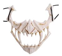 Couvre-Visage Crâne Halloween Accessoires Costume Carnaval Cosplay | Masque Crâne D'Horreur Pour Adultes Adolescents Performance Scénique Maison Hantée Festival Mascarade