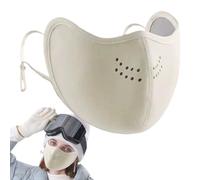 Couvre-visage d'hiver | Thermique Respirant Coupe-vent Demi-Visage Hiver Cyclisme Demi-Visage pour Plein Air Équitation, Course à Pied Navettage, Pêche, Ski, Voyage, Chasse Escal