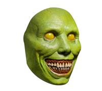Couvre-visage effrayant, Couvre-chef Halloween Cosplay,Sourire drôle réaliste horreur souriant mal effrayant terreur fantôme diable visage couverture Cosplay Halloween accessoires de fête