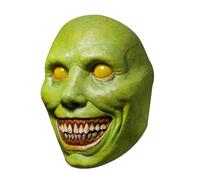 Couvre-visage effrayant | Couvre-chef Halloween Cosplay - Sourire drôle réaliste horreur souriant mal effrayant terreur fantôme diable visage couverture Cosplay Halloween accessoires de fête