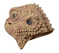 Couvre-visage en Lézard pour Halloween, Couvre-chef D'animal, Accessoires de Cosplay Réalistes pour Fête de Festival avec Matériau en Latex de Haute qualité (H2789)