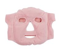 Couvre-visage en Perles de Gel pour Compresse Chaude et Froide, Soulagement de la Migraine, Pression des Sinus, Soins de la Peau, Réutilisable, Compact, Dos en Daim Doux, ()