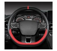 Couvre Voiture Volant Housse Volant Type D pour Citroen pour C3 II III 2009 - 2019 2020 pour C3 AIRCROSS 2017-2021 pour Berlingo 3 C4 Picasso 2 Couvre Volant Voiture (Couleur : Red)