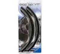 Couvre Volant 2 Pièces - Housse De Volant De Voiture Gris/Noir Effet Carbone