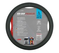 Couvre-Volant Air-Grip Noir Ventilé Camion Caravan En Tissu Taille L 46-48 Cm