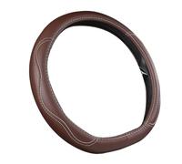 Couvre Volant antidérapant Cache-Roue D Type Stering pour Sonata pour Elantra Sport 2016-2021 pour Ioniq pour Lafesta pour Ioniq EV Hybride Rechargeable(Brun)