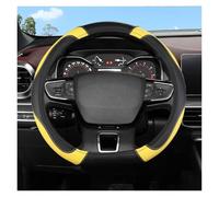 Couvre Volant antidérapant Housse Volant Cuir Microfibre pour Citroën C1 C2 C3 C4 C5 C4l pour Berlingo C4 pour Picasso C5 pour Aircross(Orage en Forme de D)