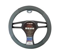 Couvre Volant Auto Universel Shammy Gray Diamètre 37-39 Cm Simoni Racing