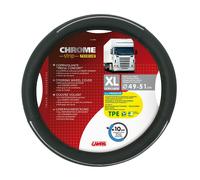 Couvre-volant camion en Skeentex Chrome Strip 49-51cm