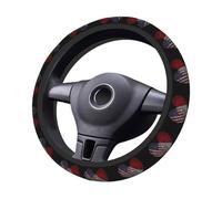 Couvre Volant C'est dans Mon Adn, L'Amérique, Le Drapeau Monégasque Caches De Volants Confort Housse De Volant Elastique Protege Volant Voiture pour Unisexe Camions Véhicules 38CM