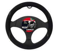 Carpoint Housse de volant 2510101 Comfort Noir 37-39 cm – confortable et élégant