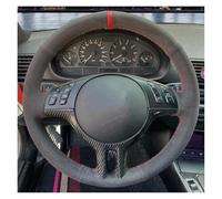 Couvre Volant Couverture Volant Voiture personnalisée tressée Accessoires d'intérieur Voiture pour BMW E46 pour M3 E39 330i 540i 525i 530i 330Ci 2001 - 2003 Protégé Volant Voiture(Bleu)