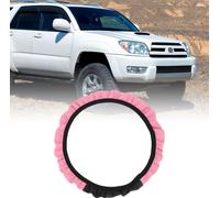Couvre-Volant, Couvre-Volant Universel Pour Voiture En Simili Cuir Rose, 1 Pièce