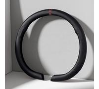 Couvre Volant Cuir Nappa, pour Land Rover Defender L663 2020-Present | Cuir Nappa, Design Ultra Fin 2.5mm, Fibre de Carbone Antidérapante, Protection Durable, Style Sportif, Installation Rapide