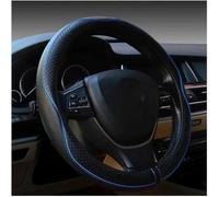 Couvre Volant de Voiture adapté pour Mercedes Benz A220 mag 2015-2019, Cuir Microfibre Antidérapant Respirant Accessoire de Protection de Direction,Black Blue