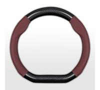 Couvre Volant de Voiture, pour Audi A4 B9 Avant/Kombi 2015-2023 2024 Housse de Protection de Volant Respirant RéSistant à l'abrasion Caches Volant Accessoire Voiture,E-D
