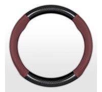Couvre Volant de Voiture, pour Audi A4 B9 Avant/Kombi 2015-2023 2024 Housse de Protection de Volant Respirant RéSistant à l'abrasion Caches Volant Accessoire Voiture,E-O