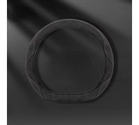 Couvre Volant de Voiture pour BMW 2er Active Tourer Typ F45 AB Bj. 03/2014 -, Housses de Volant Cuir Suédé Fin avec Toucher Doux Accessoires AutoDecoration Interieur Protege,Black D