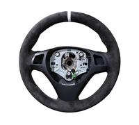 Couvre Volant de Voiture pour BMW pour M pour Sport pour M3 pour E90 pour E91 E92 E93 E87 E81 E82 E88 pour X1 E84 Housse Tissée pour Volant De Voiture Couvre Volant en(Yellow Thread)