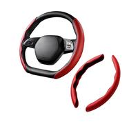 Couvre Volant de Voiture, pour BMW X3 xDrive20i 2018-2025 Protecteur de Volant Respirant Protection de Volant segmentée antidérapante,B