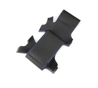 Couvre Volant De Voiture pour Ford pour Mondeo 2007-2014 pour Galaxy 2006-2015 pour S-Max 2006-2014 Protection Volant Voiture Tressé À La Main Garniture Cuir Perforé(Black-Blue Line)