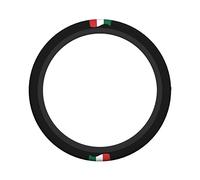 Couvre Volant Drapeau Italien Housse Volant Voiture Élastique Couvre Volant Voiture Respirant Housse De Volant De Voiture pour Voiture 38Cm