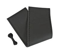 Housse de volant en cuir de qualité supérieure - L - Ø 37/39 cm - Noir