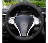 Couvre-Volant en Daim pour Nissan Teana/pour Qashqai/Tiida/Sylphy - Ajustement Universel antidérapant (35 cm-38 cm) Accessoires intérieurs Couvre Volant Voiture Hiver(6)