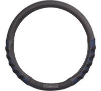 Couvre-volant grip noir / bleu SPARCO