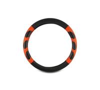 COUVRE VOLANT GRIP NOIR/ROUGE/NOIR