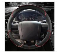 Couvre Volant Housse De Protection pour Volant Voiture en Cuir Microfibre pour Fiat pour Ducato Accessoires Automobiles Housse Protection Voiture(Rouge)