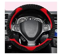 Couvre Volant Housse De Volant De Voiture 38 Cm 15" pour Suzuki pour Spacia pour Swift pour Wagon R pour Ignis pour Jimny pour SX4 pour Ciaz Voiture Caches Volant(Rouge)