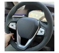 Couvre Volant Housse De Volant De Voiture en pour BMW G20 G21 G30 G31 G32 X3 X5 G05 X7 G07 G01 X4 G02 Z4 G29 Accessoires De Voiture(Brown Thread)