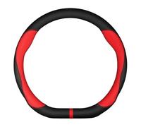 Couvre Volant Housse De Volant De Voiture pour BMW pour M X1 X2 X3 X4 X5 X6 X7 E46 E39 E36 E90 E92 E82 E87 E60 E70 E72 F01 F02 F10 F12 F15 F20 F25 F30 Voiture Caches Volant(Type D Red)