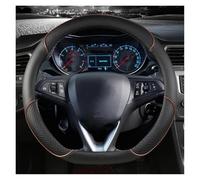 Couvre Volant Housse De Volant De Voiture Pour Opel Pour Crossland X Pour Grandland X Pour Insignia 2017 2018 2019 2020 2021 2022 Accessoires Automobiles Couverture Volant Voiture(COFFEE D SHAPE)