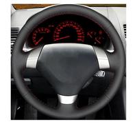 Couvre Volant Housse De Volant De Voiture Tressée, Cousue À La Main pour Accord pour Coupé 7 pour Accord pour Euro pour Acura TSX 2003-2008 (3 Branches) Voiture Caches Volant(Orange Thread)