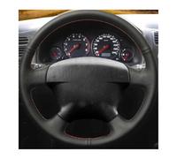 Couvre Volant Housse De Volant De Voiture Tressée pour Civic 2000-2005 pour Stream 2001 Auto Intérieur Couture À La Main Voiture Caches Volant(Gray Thread)