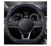 Couvre Volant Housse De Volant en Forme De D en Cuir PU pour Nissan pour Rogue pour Rogue Sport 2016-2020 pour X-Trail 2017-2020 Style De Voiture Voiture Caches Volant(Bleu)