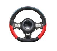 Couvre Volant Housse De Volant Voiture Antidérapante Couture À La Main pour BYD pour Dauphin pour Joint pour Atto3 pour Tang Yuan Plus(White2)