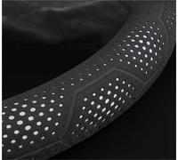 Couvre Volant Housse De Volant Voiture en Daim pour Chery pour Tiggo 3 4 5 7 7Pro 8 Plus pour Arrizo GX 5X EQ7 pour Fulwin 2 A3 A5(D Carbon Blue2)