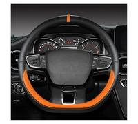 Couvre Volant Housse De Volant Voiture pour Volant pour Citroen pour C4 Type D Antidérapant Couvre Volant(Orage)