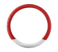 Couvre Volant Housse Protection pour Volant Voiture en Cuir Artificiel Antidérapant Gaufré 38 Cm Housse Volant Voiture Universelle(P)