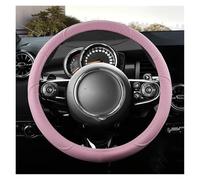 Couvre Volant Housse Volant en Cuir Microfibre pour Mini pour Cooper pour R50 R55 R56 F57 pour Clubman pour Countryman pour Clubvan Antidérapant Couvre Volant(Pink)
