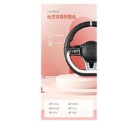 Couvre Volant Housse Volant en Forme D pour Golf 7 8 pour Polo 2014-2021 pour Scirocco pour Jetta 6 2017-2021 pour Santana 2016-2021 pour Tiguan Antidérapant Couvre Volant(Orage)