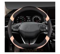 Couvre Volant Housse Volant en Forme D pour Hyundai pour Sonata 9 pour Elantra 4 pour Sport 2015 2016 2017 2019 Antidérapant Couvre Volant(Pink)
